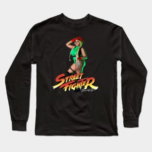 Street Fighter Cammy  BeautifulDiz Long Sleeve T-Shirt